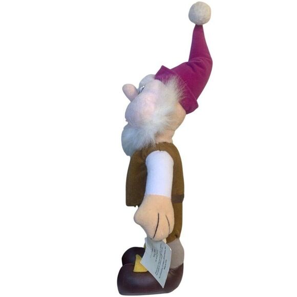 Vintage Snow White The Seven Dwarfs Grumpy Plush 19" Stuffed Animal Toy RARE - Picture 6 of 9